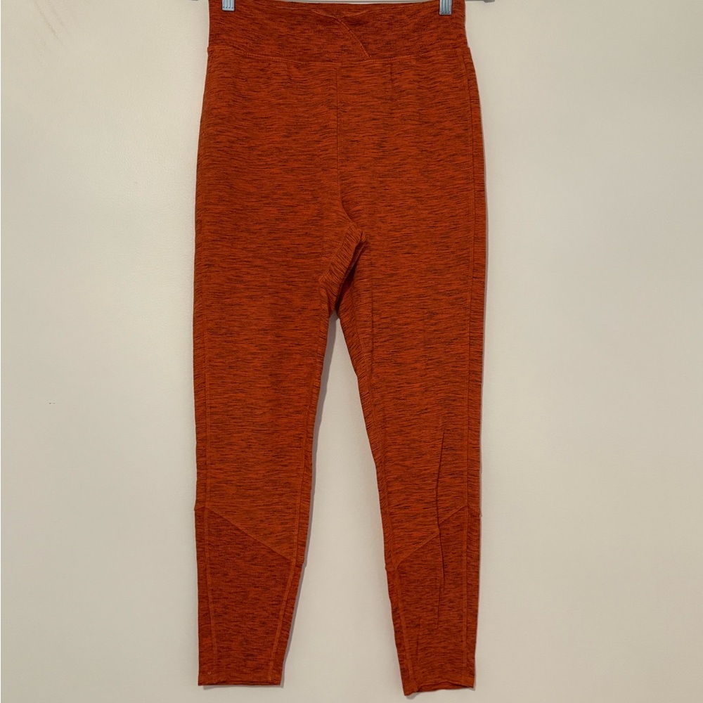 Anthropologie Heather Pumpkin Leggings